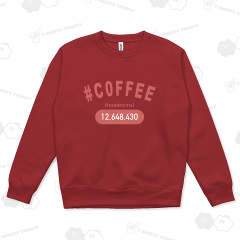 COFFEE Hexadecimal カレッジTシャツ