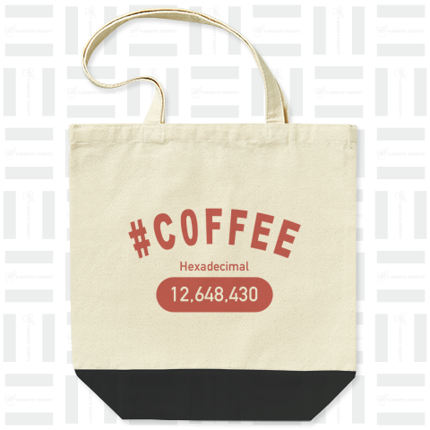 COFFEE Hexadecimal カレッジTシャツ