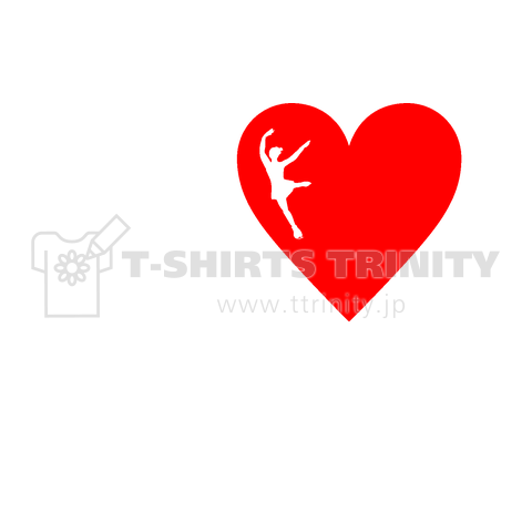 I love figure skating.(濃色)