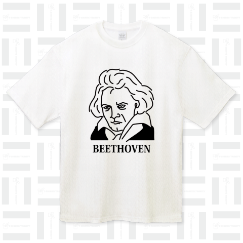 ベートーベン BEETHOVEN イラスト 音楽家 偉人アート ストリートファッション