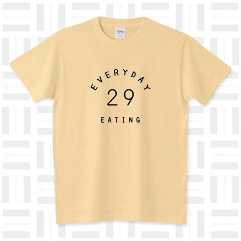 毎日食べたい肉 カレッジロゴ スタンダードTシャツ(5.6オンス)