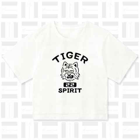 TIGER SPIRIT タイガー虎 動物イラスト アメリカンカレッジ