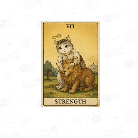 タロット猫strength