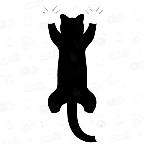 まだ猫をさがしています(キャンドルテール白黒猫)