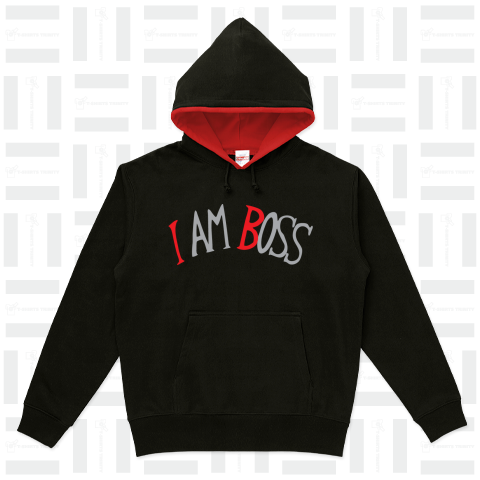 I AM BOSS Tシャツ /文字・ロゴ・かわいい・カワイイ・可愛い・イラスト・デザイン・ロゴ・女性・子供・シンプル・デザイン