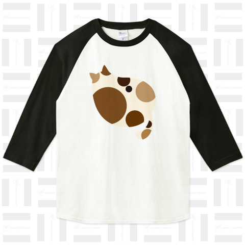 もふもふ三毛猫 /CAT・ネコ・ねこ・ペット・pet・zoo・動物・音楽・可愛い・犬・絵・柄・模様・ポップアート・popart・コミック・イラスト・女性・子供・ロゴ・デザインTシャツ
