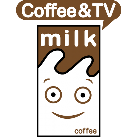 Coffee Tv コーヒー味 牛乳パック ミルク Rock ロック Music 音楽 ドリンク フード アート 子供 女性 カワイイ 可愛い イラスト シンプル ロゴ デザインtシャツ デザインtシャツ通販 Tシャツトリニティ