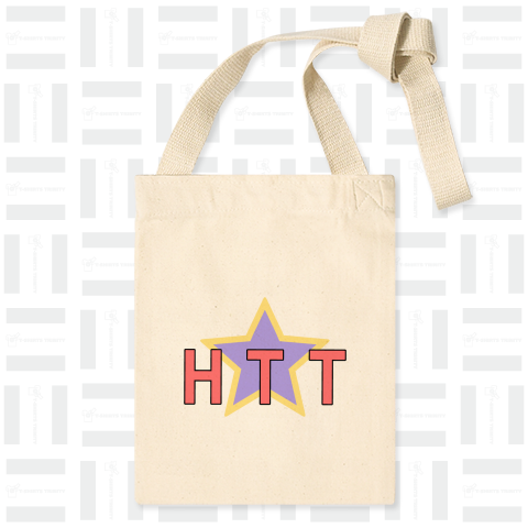 HTT 星 Tシャツ  /かわいい・カワイイ・音楽・ロック・rock・music・バンド・ギター・band・star・文字・女性・シンプル・イラスト・デザイン・ロゴ
