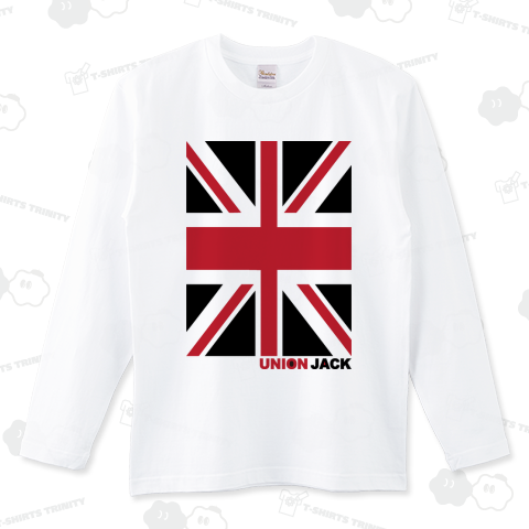 UNION JACK /ユニオンジャック・国旗・イギリス・UK・ロック・ROCK・パンク・PUNK・ART・バンド・かわいい・カワイイ・可愛い・イラスト・カラフル・シンプル・ロゴ・デザインTシャツ