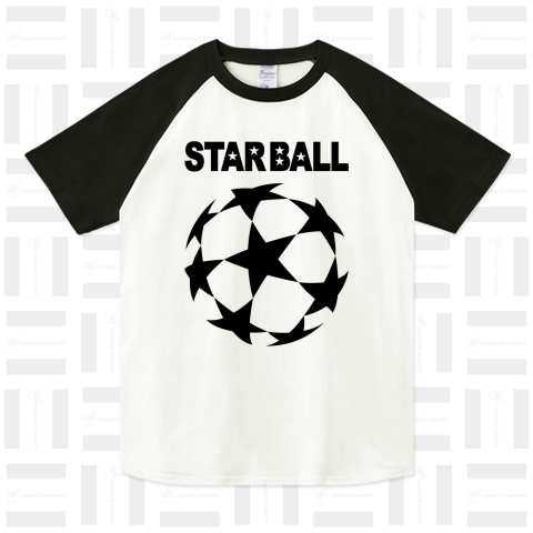 STAR BALL /ストリート・サッカー・スターボール・星・模様・ロック・パンク・可愛い・イラスト・シンプル・ダンス・音楽・日本代表・ロゴ・アート・art・絵・女性・子供・スポーツ・デザインTシャツ