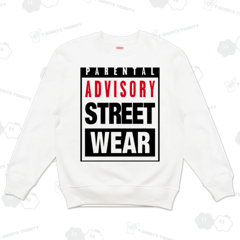 PARENTAL ADVISORY STREET WEAR /BOXロゴT・音楽・ロック・ROCK・ダンス・DANCE・DJ・ヒップホップ・hiphop・カワイイ・可愛い・女性・文字・デザインTシャツ