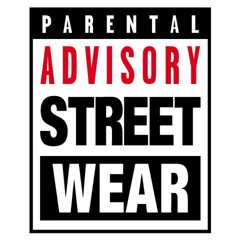 PARENTAL ADVISORY STREET WEAR /BOXロゴT・音楽・ロック・ROCK・ダンス・DANCE・DJ・ヒップホップ・hiphop・カワイイ・可愛い・女性・文字・デザインTシャツ