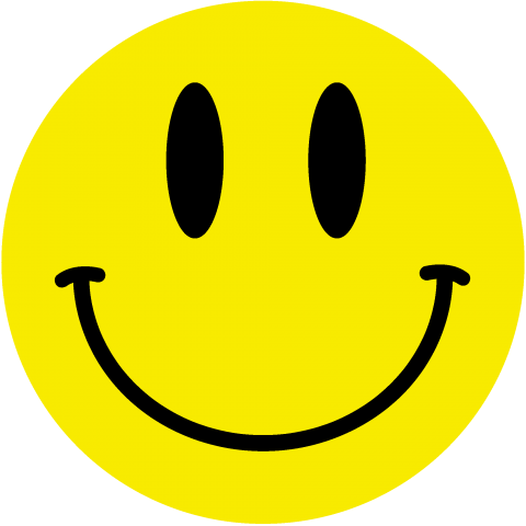 SMILEY FACE /笑顔・スマイル・ニコニコマーク・ロゴ・コミック・マンガ・アニメ・ロック・パンク・ポップアート・popart・模様・絵・女性・子供・かわいい・可愛い・音楽・デザインTシャツ
