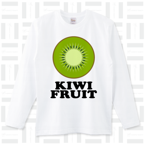 KIWIFRUIT /キウイ・果物・フルーツ・フード・食べ物・秋・カワイイ・可愛い・文字・模様・柄・絵・音楽・子供・女性・popart・ポップアート・サーフ・シンプル・イラスト・ロゴ・デザインTシャツ