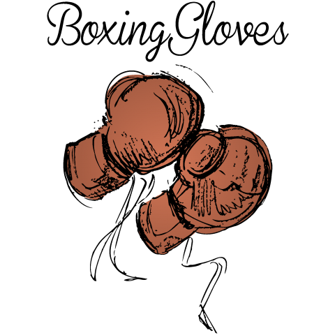 Boxing Gloves ボクシング イラスト デッサン アート Art スポーツ 格闘技 絵 ロック パンク かわいい カワイイ 可愛い 文字 音楽 子供 女性 シンプル ロゴ デザインtシャツ デザインtシャツ通販 Tシャツトリニティ