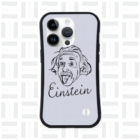 Einstein-アインシュタイン- /線・ライン・シンプル・ストリート・コミック・アメコミ・音楽・ロック・パンク・popart・絵・女性・文字・筆記体・ロゴ・デザインTシャツ