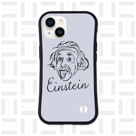 Einstein-アインシュタイン- /線・ライン・シンプル・ストリート・コミック・アメコミ・音楽・ロック・パンク・popart・絵・女性・文字・筆記体・ロゴ・デザインTシャツ