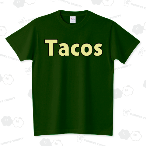 Tacos /文字・ロゴ・かわいい・カワイイ・可愛い・イラスト・アニマル・シンプル・子供・music・rock・ロック・Tシャツ