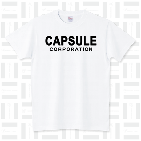 CAPSULE CORPORATION  /カプセルコーポレーション・ロゴ・アメカジ・かわいい・イラスト・アメカジ・子供・シンプル・音楽・Tシャツ（Tシャツ）|デザインTシャツ通販【Tシャツトリニティ】