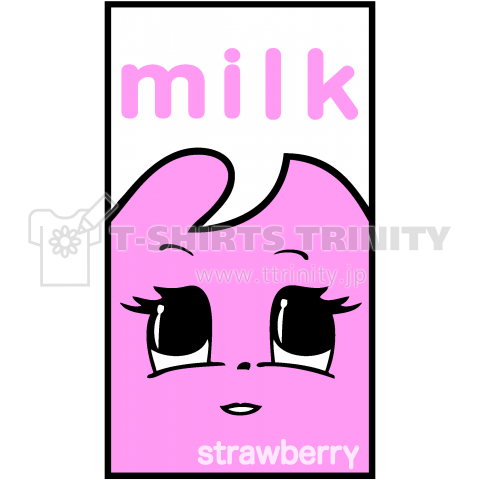 milk -Coffee & TV-ストロベリー
