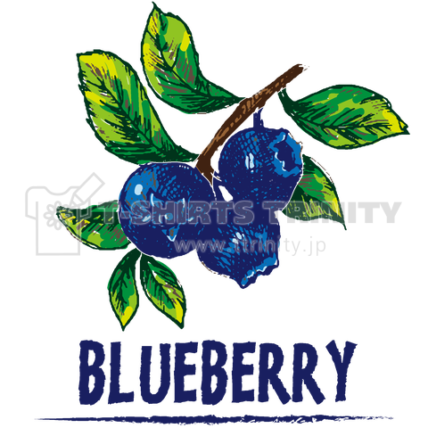 Blueberry ブルーベリー デザインtシャツ通販 Tシャツトリニティ