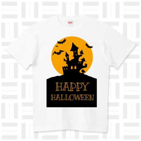 HAPPY HALLOWEEN -ハッピーハロウィン-（Tシャツ）|デザインTシャツ 