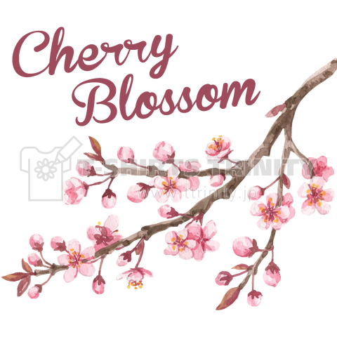 Cherry Blossom 桜 デザインtシャツ通販 Tシャツトリニティ