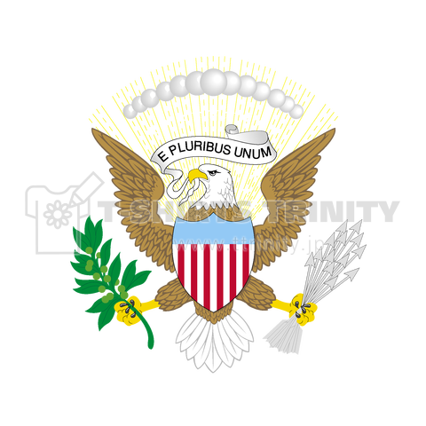 EAGLE-アメリカ合衆国大統領旗の紋章-