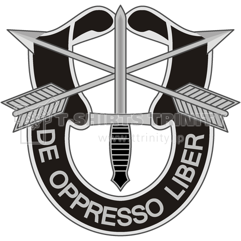 Green Berets アメリカ陸軍特殊部隊グリーンベレーの記章 デザインtシャツ通販 Tシャツトリニティ