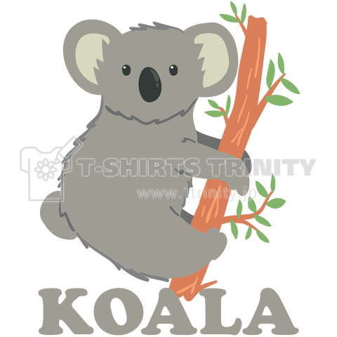 KOALA-コアラ-|デザインTシャツ通販【Tシャツトリニティ】