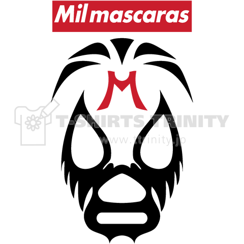 MIL MASCARAS-ミル・マスカラス-赤ボックスロゴ