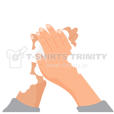 Wash Your Hands デザインtシャツ通販 Tシャツトリニティ