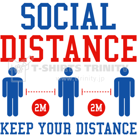 SOCIAL DISTANCE-ソーシャルディスタンス-アメカジロゴ