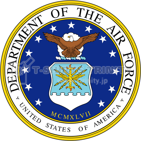 SEAL OF THE UNITED STATES DEPARTMENT OF THE AIR FORCE アメリカ空軍紋章