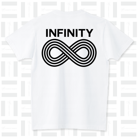 INFINITY-無限- バックプリント(背面プリント) スタンダードTシャツ(5.6オンス)