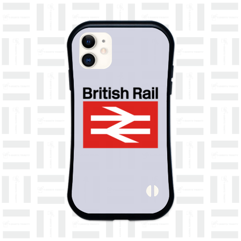 BRITISH RAIL-ブリティッシュレール-赤ボックスロゴ 文字あり