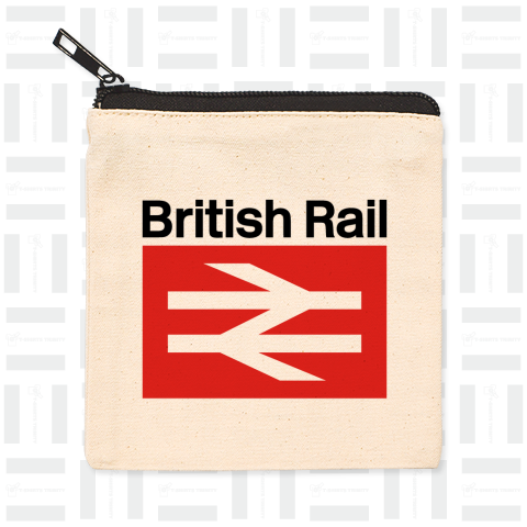 BRITISH RAIL-ブリティッシュレール-赤ボックスロゴ 文字あり