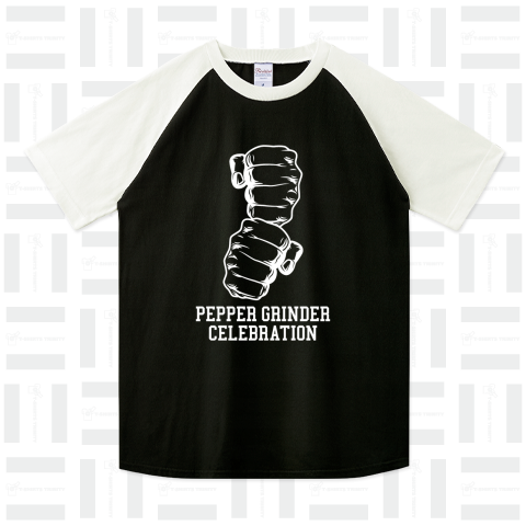 PEPPER GRINDER CELEBRATION-ペッパーミルパフォーマンス- 白ロゴ