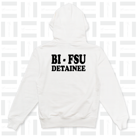 BI-FSU DETAINEEバックプリント(背面プリント)ロゴ