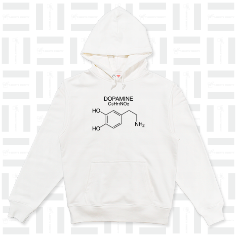 DOPAMINE C8H11NO2 -ドーパミン-胸面配置