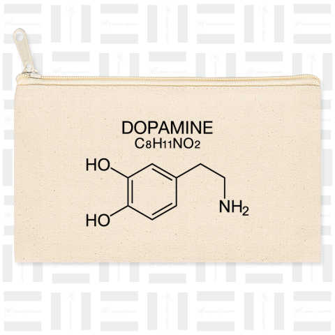 DOPAMINE C8H11NO2 -ドーパミン-胸面配置