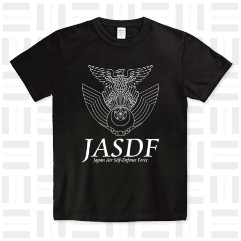 JASDF-JAPAN AIR SELF-DEFENSE FORCE-航空自衛隊ロゴ アメカジブルー