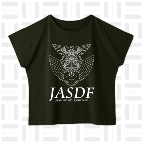 JASDF-JAPAN AIR SELF-DEFENSE FORCE-航空自衛隊ロゴ アメカジブルー