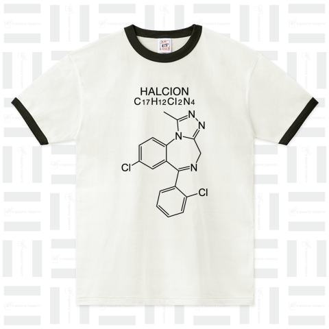 HALCION C17H12Cl2N4-ハルシオン-Triazolam-トリアゾラム-