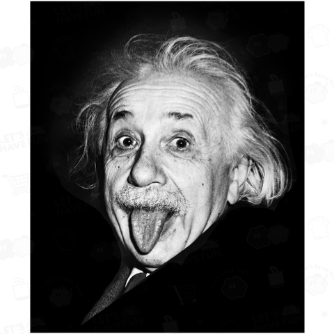 モノクロアインシュタイン-Albert Einstein-