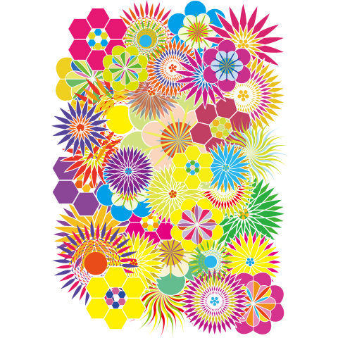 Colorful Flower 02