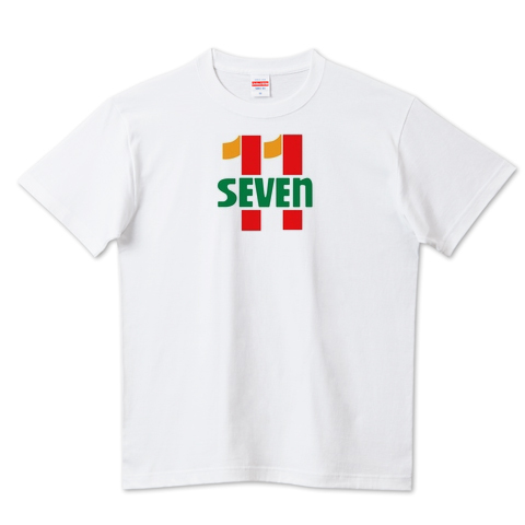 逆セブンイレブン ロゴ ゼッケンにも使える デザインtシャツ通販 Tシャツトリニティ