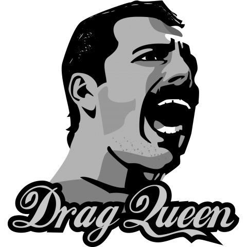 Queenパロディdrag Queen デザインtシャツ通販 Tシャツトリニティ