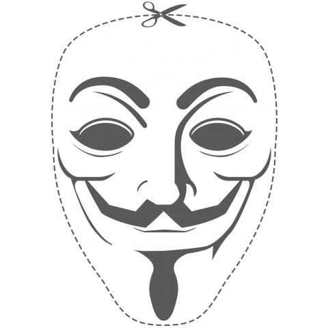 If Anonymous マスク デザインtシャツ通販 Tシャツトリニティ