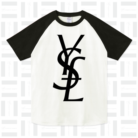 YSL?YS￡!?（ラグランTシャツ）|デザインTシャツ通販【Tシャツトリニティ】